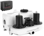 Grundfos F&auml;kalienhebeanlage Multilift MD.12.3.4, 509x722x868mm 3x400V 1,5kW,