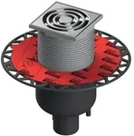 Tece drainpoint S 130 Ablaufset senkrecht mit Seal System Universalflansch 3601300