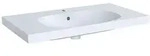 Geberit Acanto Waschtisch mit Ablagefl&auml;che, Breite 90cm, Tiefe 48,2cm, Hahnloch