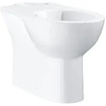 Grohe Stand-Tiefsp&uuml;l-WC Bau Keramik, Abgang senkrecht, sp&uuml;lrandlos, ohne