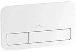 Villeroy & Boch WC-Bet&auml;tigungsplatte ViConnect 145x62x253mm 2-Mengen-Sp&uuml;lung Wei&szlig;