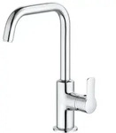 KLUDI PURE & EASY Waschtisch-Einhandmischer seitl. mit Metallablaufg. chrom 370230565