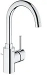 Grohe Concetto Einhand-Waschtischbatterie, L-Size, Bogenauslauf, Chrom, 32629002
