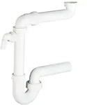 Dallmer Raumspar-Siphon 121, 1 1/2" x DN 40 040213