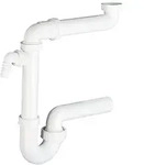 Dallmer Raumspar-Siphon 121, 1 1/2" x DN 40/50 040237
