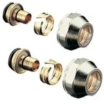 Oventrop Cofit S Klemmringverschraubung 2fach f&uuml;r Copipe 16x2,0mm x G 3/4"