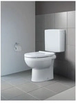 Duravit No.1 Stand WC 560x370x400mm, Wei&szlig; Hochglanz, 4,5l, Tiefsp&uuml;ler, rimless,