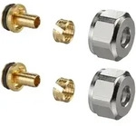 Oventrop Ofix Klemmringverschraubung, f&uuml;r Au&szlig;engewinde 3/4",17x2,0mm, 2fach f&uuml;r