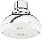 Grohe Tempesta 100 Kopfbrause, 4 Strahlarten, max. Durchfluss bei 3 bar 9l/min,