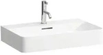 Laufen Waschtisch Val 420x650x155mm, mit 1 Hahnloch und &Uuml;berlauf, Wei&szlig;