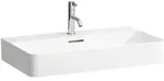 Laufen Waschtisch Val 420x750x155mm, mit 1 Hahnloch und &Uuml;berlauf, Wei&szlig;