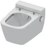 Tece one WC-Keramik mit Duschfunktion Tiefsp&uuml;ler, Wei&szlig; 9700200