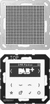 Jung DABA1WW, Jung Smart Radio DAB+ Set Mono Serie AS/A, Alpinwei&szlig; DABA1WW