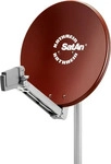 Kathrein Offset-Parabol-Spiegel CAS 80ro, 80cm, Aluminium, Rotbraun 20010028
