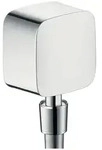 hansgrohe FixFit Wandanschluss mit R&uuml;ckflussverhinderer, Kugelgelenk, Chrom 27414000