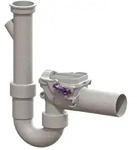 Kessel R&uuml;ckstauverschluss Staufix Siphon DN 50 Waschmaschine Typ 5 73052