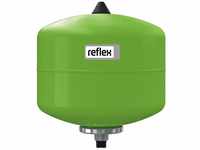 Reflex Refix DD 8 durchströmtes Membran-Druckausdehnungsgefäß grün 7308000