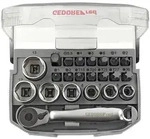Gedore Red Bitknarrensatz, 23-teilig, 1/4 ", 25mm 3300026