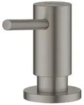 Grohe Cosmopolitan Seifenspender Vorratsbeh&auml;lter 0,4l, Hard Graphite geb&uuml;rstet