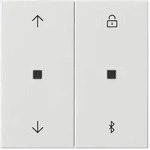 Gira Jalousie- und Schaltuhr System 3000 Bluetooth, System 55, Reinwei&szlig;, 536703