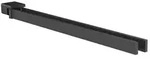 emco Loft Handtuchhalter 2-armig schwenkbar 410 Millimeter schwarz poliert Zamak mit