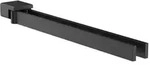 emco Loft Handtuchhalter schwenkbar 2-armig 337 mm schwarz poliert Zamak mit