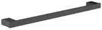 emco Loft Badetuchhalter Aluminium Schwarz 600 mm Flacher Stab Verdeckte Befestigung