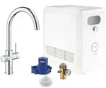 Grohe C-Auslauf Set Grohe Blue mit Blue Einhand-Sp&uuml;ltischbatterie, Chrom, 31323002