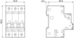 Siemens Leitungsschutzschalter 5SY4304-7 3-polig Charakteristik C 4A 10kA 400V