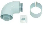 Vaillant Bogen 87 Grad Brennwert Luft-/Abgasf&uuml;hrung PP, 60/100mm, 303910 303910