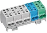 hager Hauptleitungsabzweigklemme, 5-polig, 2x35mm2 / 2x25mm2, IP20, 3xL, 1xPE, 1xN