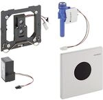 Geberit Mambo Abdeckplatte Urinalsteuerung mit elektronischer Sp&uuml;lausl&ouml;sung, Netz,