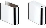 hansgrohe Abdeckungen f&uuml;r Brausestange Unica C, Chrom 98738000