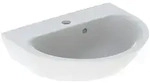 Geberit Renova Handwaschbecken mit asymmetrischem &Uuml;berlauf, 50x17,3x40cm, Hahnloch