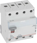 Legrand 411764, Legrand Fehlerstromschutzschalter TX3 25A, 4-polig, 30mA, Typ A,