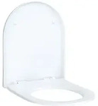 Geberit Acanto WC-Sitz mit Absenkautomatik, mit Quick-Release-Scharniere, Befestigung