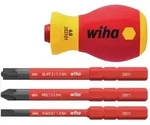 Wiha Bithalter-Set Stubby slimVario electric SB28310101, 4-teilig, isoliert, 1000V