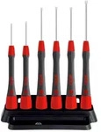 Wiha Elektroniker-Schraubendreherset PicoFinish, 6-teilig, Innensechsrund,