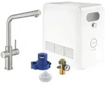 Grohe Blue K&uuml;chenarmatur L-Auslauf, K&uuml;hler/Karbonisator, Bluetooth 4.0, WLAN, Blue