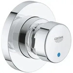 Grohe Euroeco Selbstschluss-Durchgangsventil CT Wandeinbau, Chrom 36268000