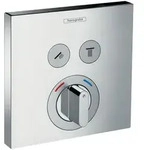 hansgrohe Shower Select Mischer Unterputz Chrom f&uuml;r 2 Verbraucher 15768000