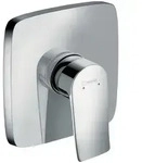 hansgrohe Metris Brausenmischer Unterputz Fertigset eckig, Chrom 31456000