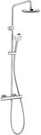 KLUDI LOGO BASIC THERMOSTAT DUAL SHOWER SYSTEM chrom 6809405-00