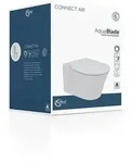 Ideal Standard Wand-T-WC-Kombipaket Connect Air, AQUABLADE, mit Softclosing,