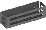 Keuco Duschablagen Seifenkorb 320x93x90mm, mit Befestigungsset, Schwarz matt,