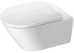Duravit D-Neo WC-Set wandh&auml;ng. Wei&szlig; Hochglanz, 4,5l, Tiefsp&uuml;ler, rimless, mit