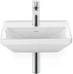 Duravit D-Neo Handwaschbecken 335x450x160mm, Wei&szlig; Hochglanz, Rechteckig,1