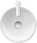 Duravit D-Neo Aufsatzbecken 400mm, Wei&szlig; Hochglanz, rund, ohne &Uuml;berlauf und HLB