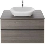 Duravit D-Neo Aufsatzbecken 600mm, Wei&szlig; Hochglanz, HalbOval, ohne &Uuml;berlauf und HLB
