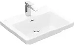 Villeroy & Boch Waschbecken Subway 3.0 600x470mm Rechteck 1 Hahnloch mit &Uuml;berlauf
